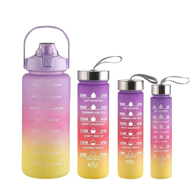 3 In 1 Water Bottle Set